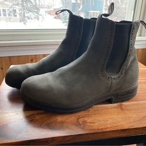 Women Blundstone High Top-Rustic Black Women US 9/AU6